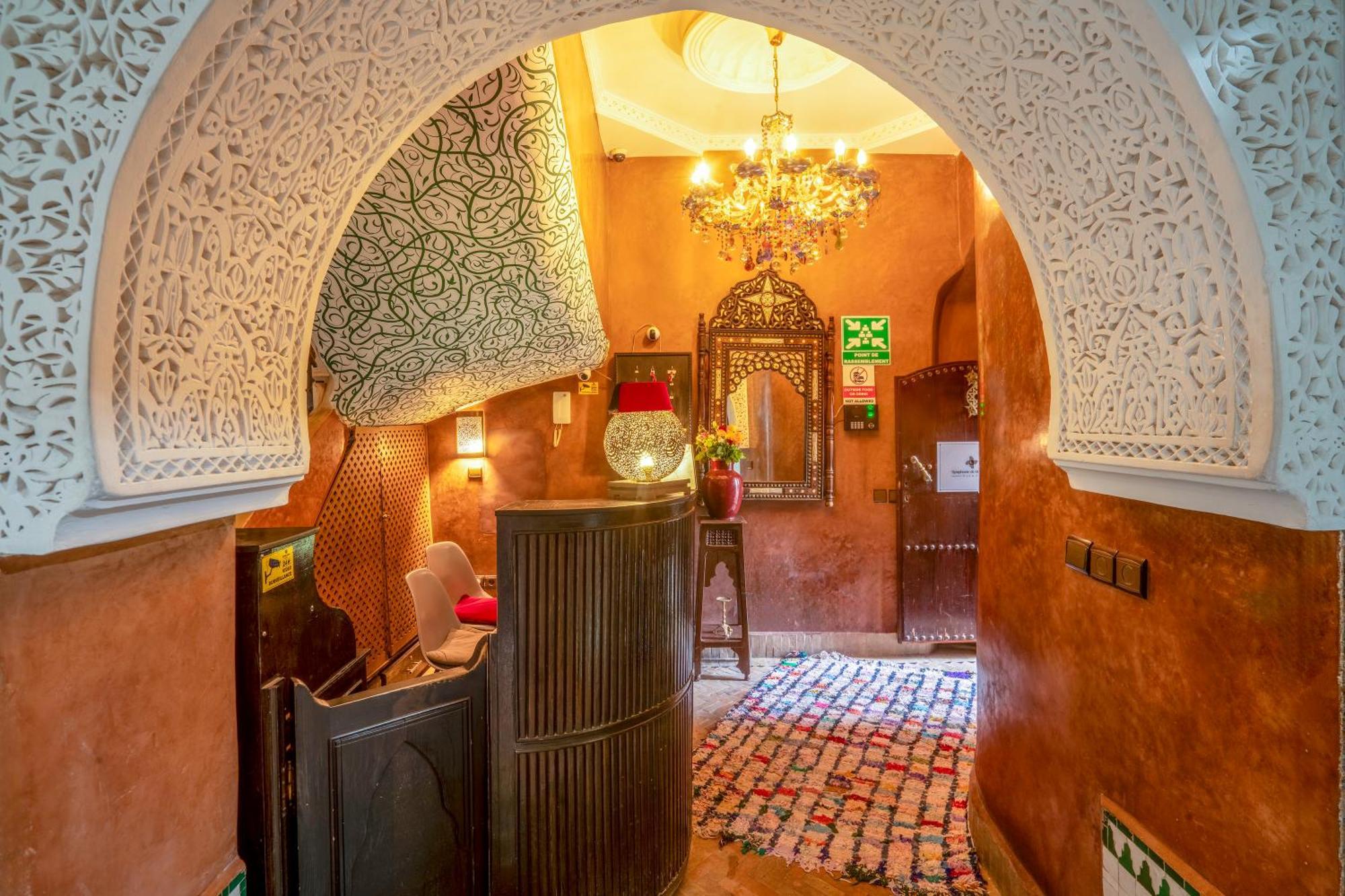 Riad Flamme D'Orient & Spa Marraquexe Exterior foto