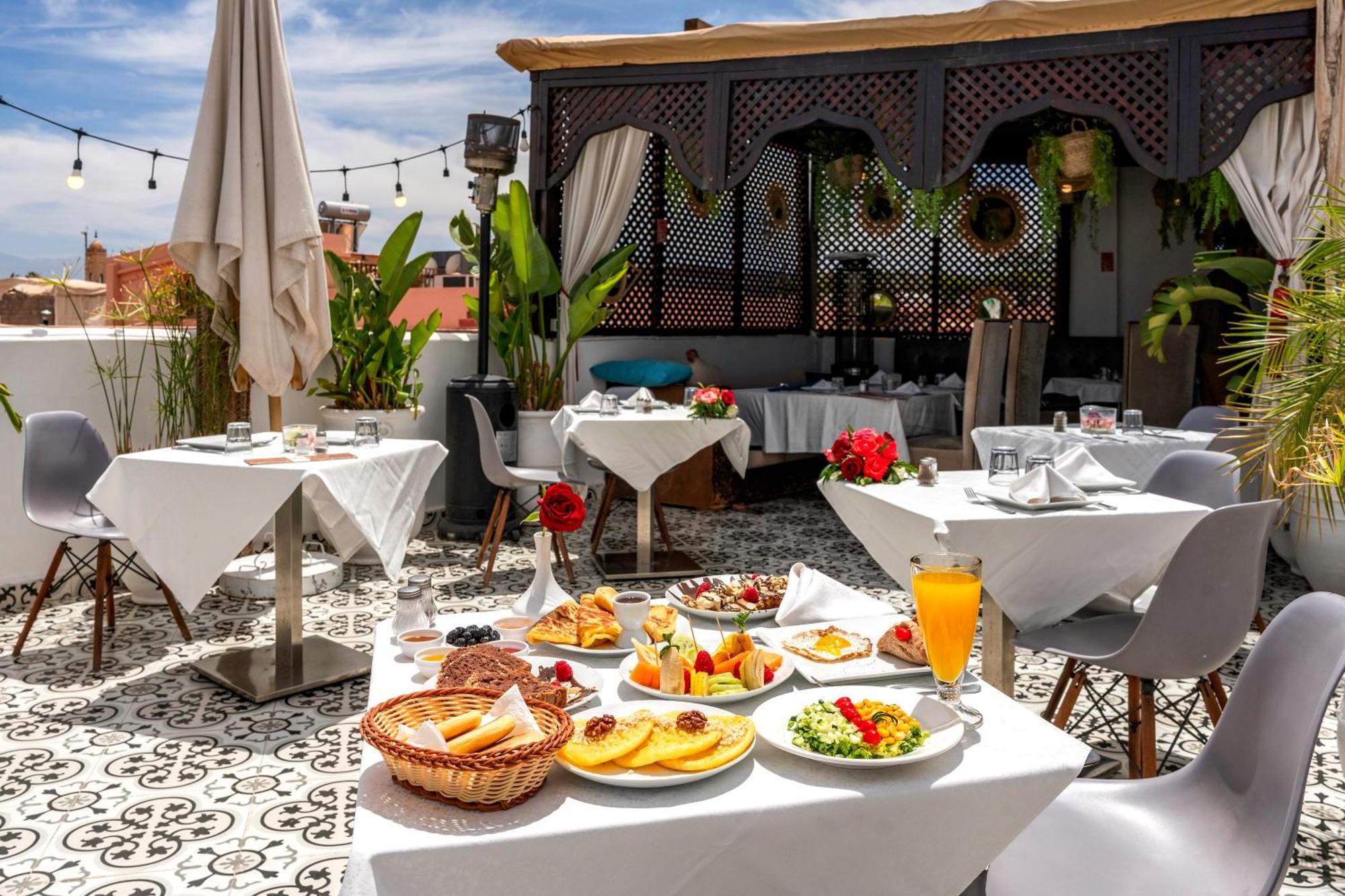 Riad Flamme D'Orient & Spa Marraquexe Exterior foto