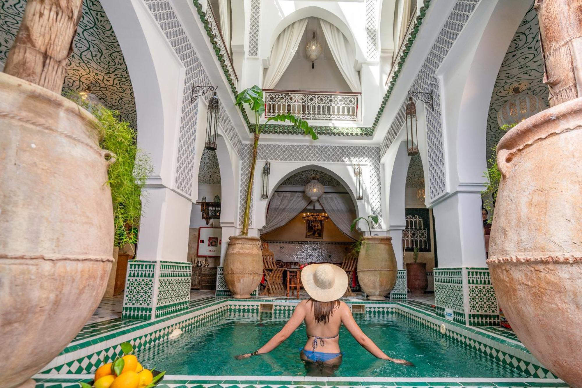 Riad Flamme D'Orient & Spa Marraquexe Exterior foto
